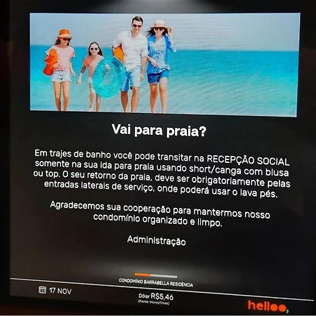 Lindo Apto No Barrabela, Todo Equipado, Com Arcondicionados Split Novos No Quarto E Na Sala, Limpissimo, Cheiroso, Novinho, Condominio Em Frente A Praia, Com Piscina Aquecida, Sauna, Quadra, Academia, Lavanderia, Salao De Beleza, Restaurantes, Mercad Rio de Janeiro Exterior photo