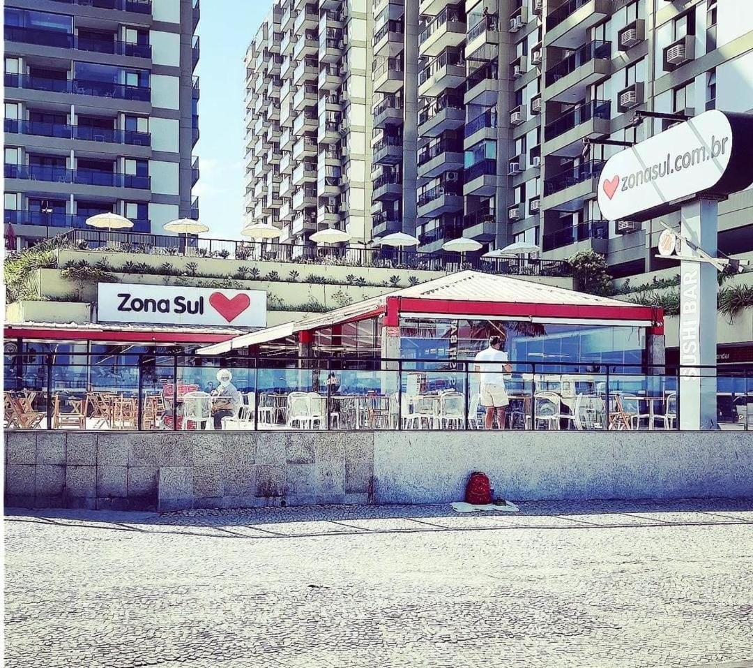 Lindo Apto No Barrabela, Todo Equipado, Com Arcondicionados Split Novos No Quarto E Na Sala, Limpissimo, Cheiroso, Novinho, Condominio Em Frente A Praia, Com Piscina Aquecida, Sauna, Quadra, Academia, Lavanderia, Salao De Beleza, Restaurantes, Mercad Rio de Janeiro Exterior photo