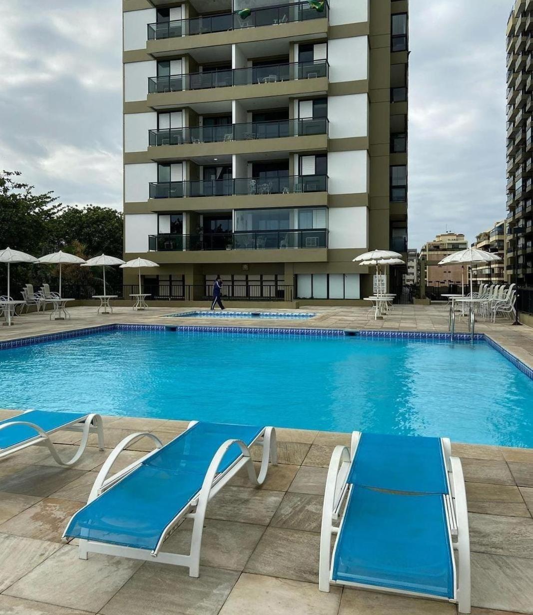 Lindo Apto No Barrabela, Todo Equipado, Com Arcondicionados Split Novos No Quarto E Na Sala, Limpissimo, Cheiroso, Novinho, Condominio Em Frente A Praia, Com Piscina Aquecida, Sauna, Quadra, Academia, Lavanderia, Salao De Beleza, Restaurantes, Mercad Rio de Janeiro Exterior photo